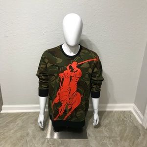 Ralph Lauren Polo Sport Camo Big Pony Sweatshirt